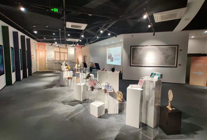 獨具魅力的銀行展廳。受訪者供圖