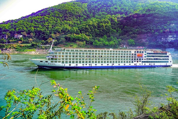 “世紀凱歌”號游輪外觀。世紀游輪供圖