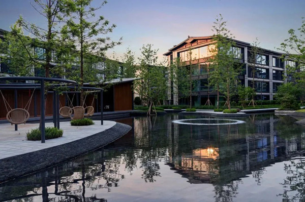 融創國賓雅集交付實景圖。融創供圖