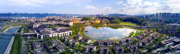 重慶融創文旅城實景圖。融創供圖
