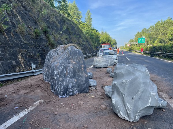 應急演練現場。重慶高速集團供圖