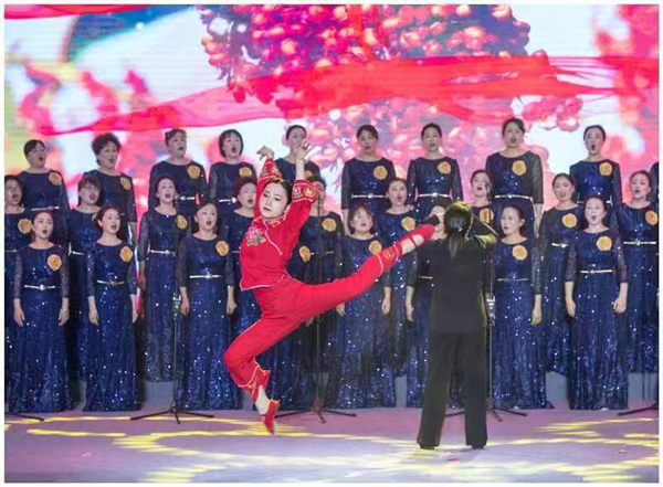 展演現場。豐都縣文化和旅游發展委供圖