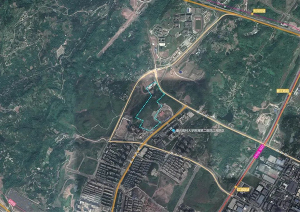 B01-15-2/01地塊。重慶經開區供圖