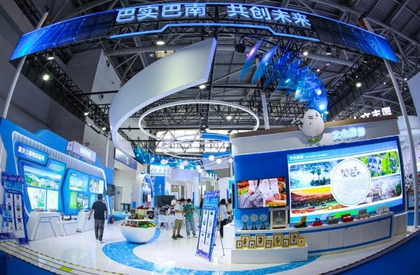 展會現場。方霞攝