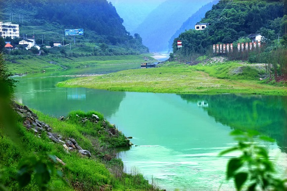 龍河(豐都段) 資料圖
