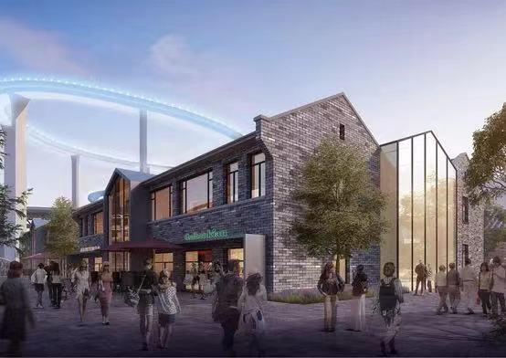 銅元局重慶時光小鎮項目效果圖。重慶市住建委供圖