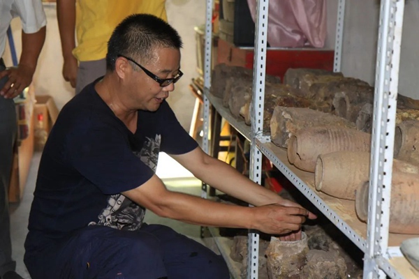 2013年，忠縣冶鋅遺址發掘 。受訪者供圖