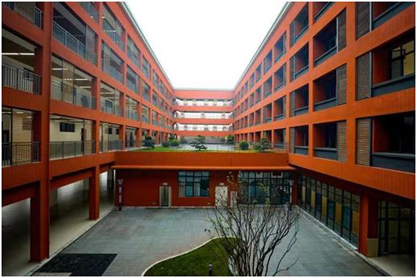 校園一角。雷鍵攝