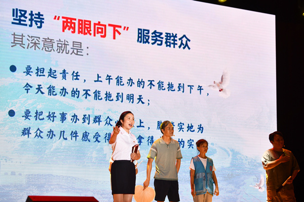 現場展示。鄒樂攝