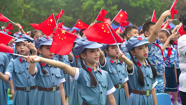 活動現場。共青團重慶市委供圖