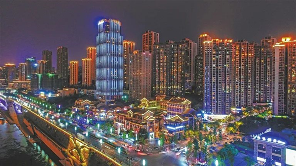 鎏嘉碼頭是國家級“夜間文旅消費集聚區”。資料圖