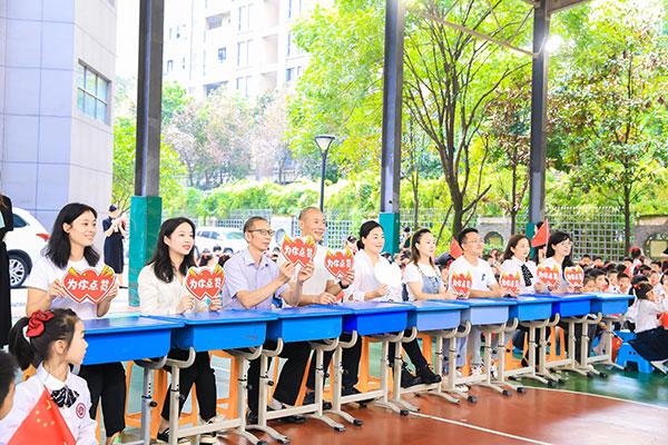 活動現場。魯能巴蜀小學供圖