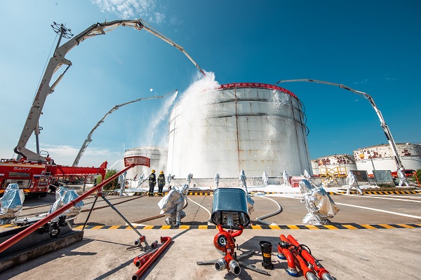 演練現場。重慶市消防救援總隊供圖