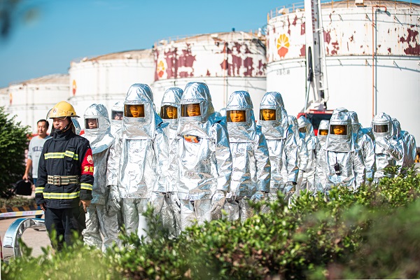 演練現場。重慶市消防救援總隊供圖