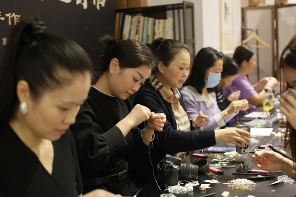 活動現場。江北區文化館供圖