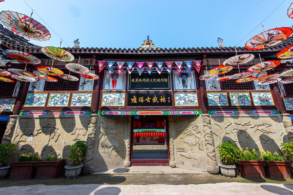 雍溪古戲樓。大足區委宣傳部供圖