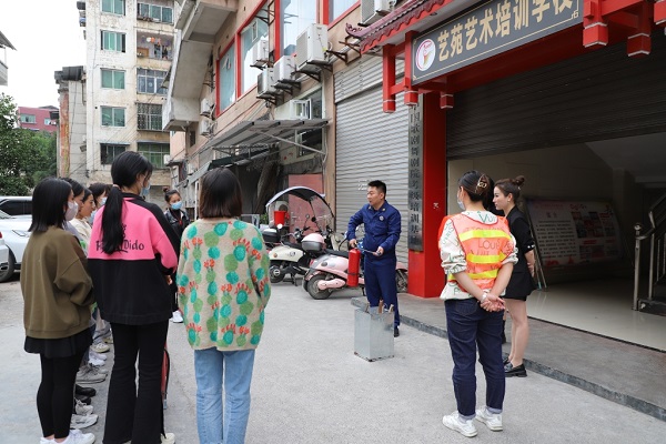 培訓現場。秀山縣消防救援大隊供圖