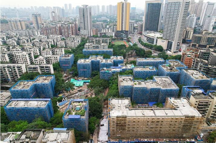 民主村片區城市更新項目。九龍城市更新公司供圖