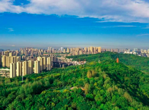 兩江新區城市面貌。兩江新區供圖