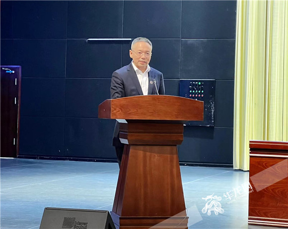 與會企業代表分享發展經驗。華龍網-新重慶客戶端記者 曹建?