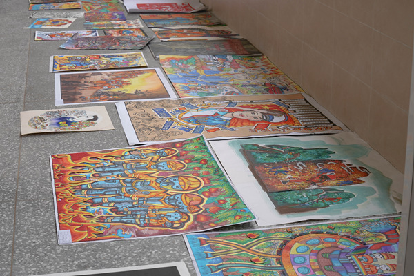 參賽作品。重慶市消防救援總隊供圖