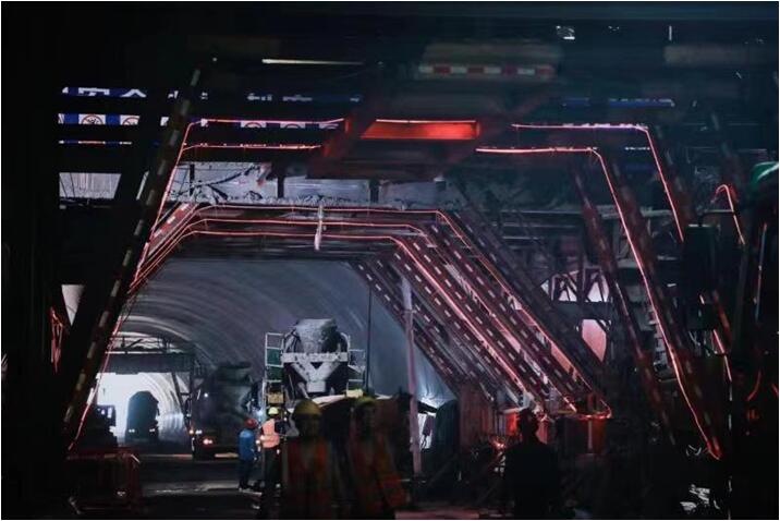 施工現場。重慶城投建設公司 供圖