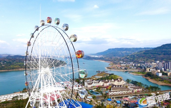 美心紅酒小鎮景區一角。美心紅酒小鎮供圖