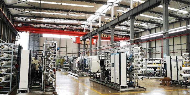 三峰科技膜系統制造基地。三峰科技供圖