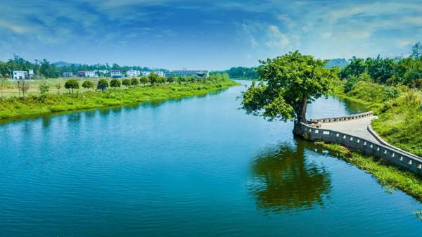 龍溪河美麗風光。梁平區委宣傳部供圖