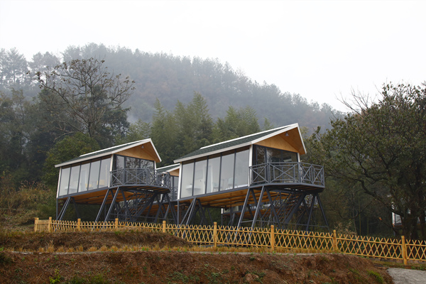 森林小屋。武隆區委宣傳部供圖