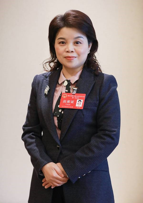 鄧朝霞代表。受訪者供圖