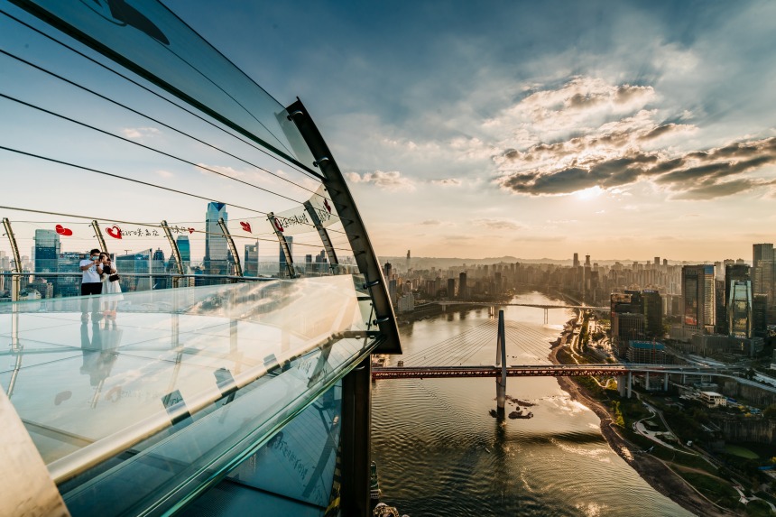 探索艙·云端樂園。重慶來福士供圖