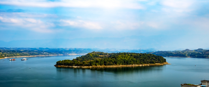 重慶皇華島國家濕地公園。