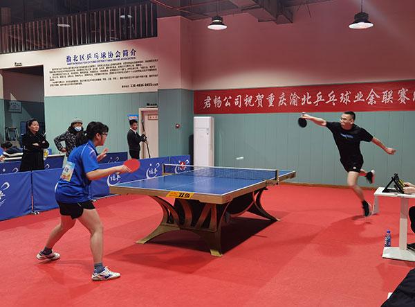 選手在比賽中。主辦方供圖