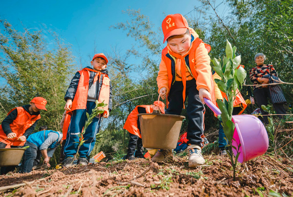 活動現場。共青團巴南區委供圖