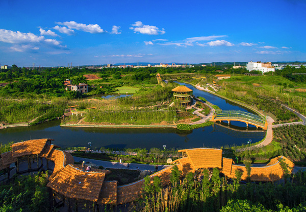 重慶榮峰河。重慶市水利局供圖