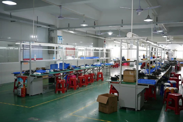 非法制售工廠車間。江津區公安局供圖