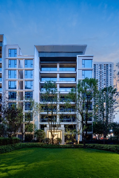 華宇城御璟縵云間實景。重慶華宇供圖