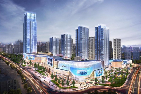 華宇城效果圖。重慶華宇供圖