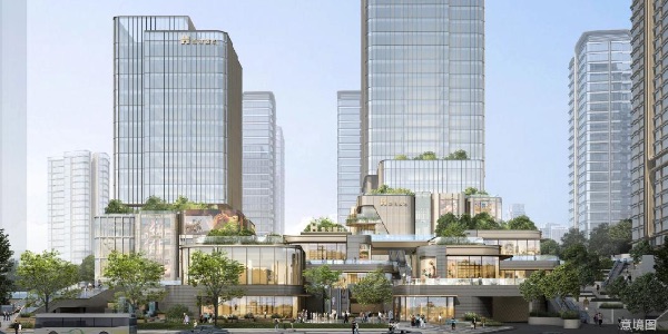 啟元光里商業意境圖。香港置地供圖