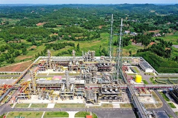 資料圖。西南油氣田公司天然氣凈化總廠供圖