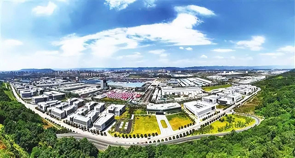 國際物流樞紐園。沙坪壩發布供圖