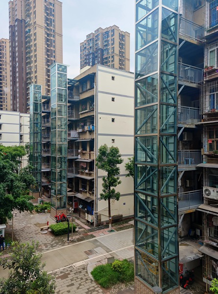 永川區石油匯碧苑片區改造項目。永川區住房城鄉建委供圖