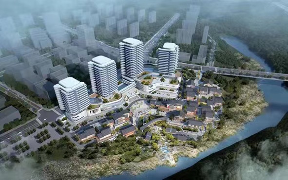 悅來匯效果圖。渝北發布供圖