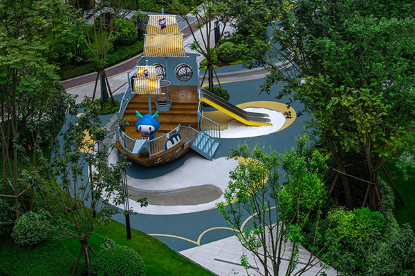 龍湖交付園區實景圖。龍湖供圖