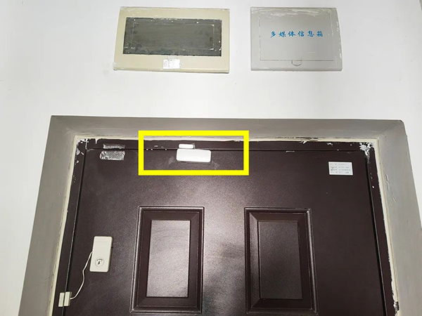 康居西城公租房小區智慧門禁。市住房城鄉建委供圖