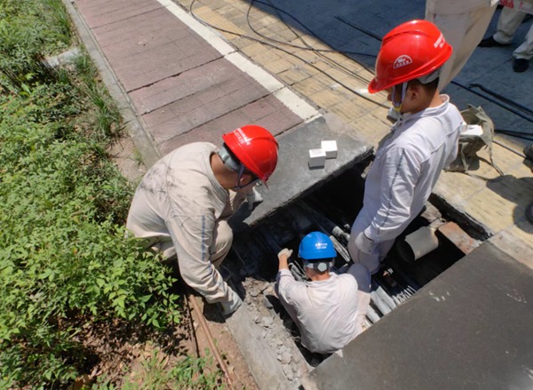搶修現場。國網重慶永川供電公司供圖