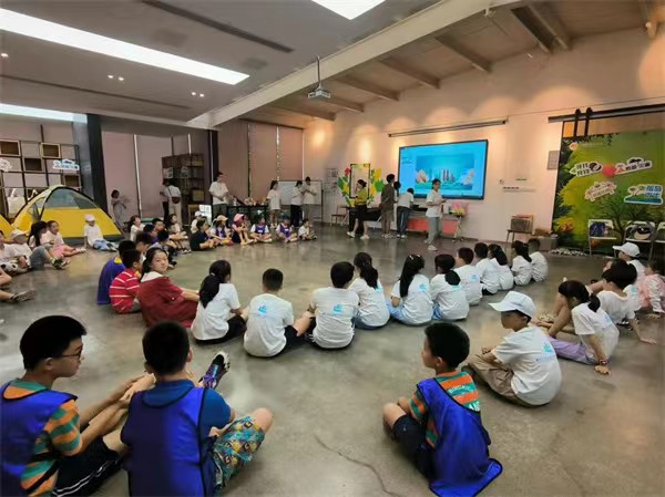 活動現場。渝中區青少年校外活動中心供圖