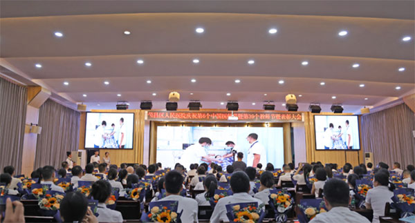 活動現場。榮昌區人民醫院供圖