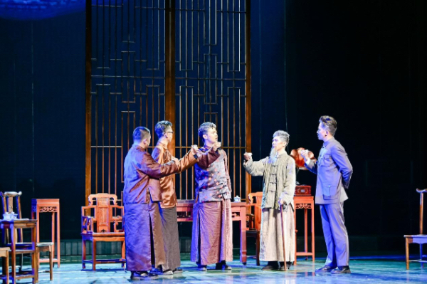 校史劇現場。重慶大學供圖